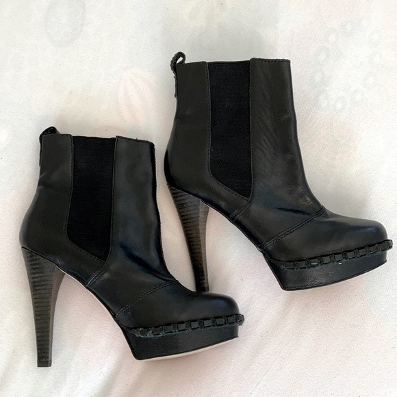 Hardcore RMK stiletto ankle boots.♠️Pull on, Elasticated ankles SIZE 7.5 - Picture 8 of 9